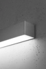 Prostokątna LAMPA ścienna PINNE SOL TH058 metalowa OPRAWA kinkiet LED 31W 4000K belka aluminium