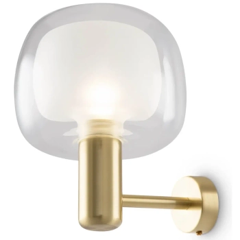 Lampa ścienna Vision MOD411WL-01G minimalistyczna złota