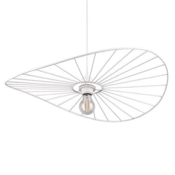 Lampa wisząca do salonu Chapeau R31451031 RL Light parasol japandi biały