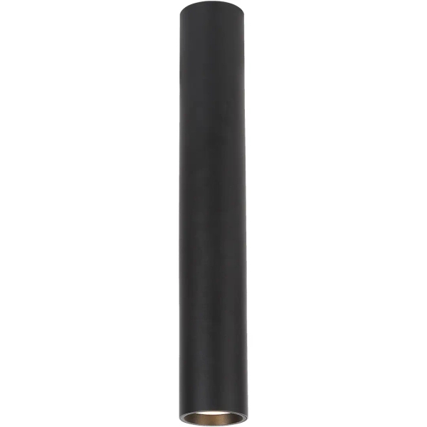 Natynkowa lampa sufitowa GENESIS ML0390 tubka metalowa czarna