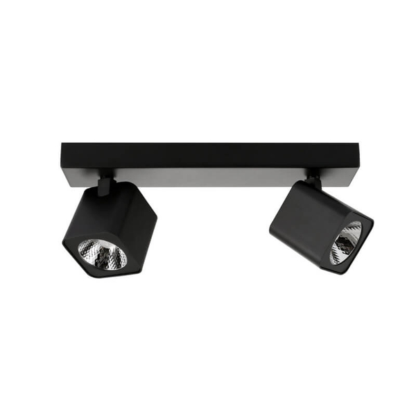 Gabinetowa lampa sufitowa Aveiro LED 10W 4000K reflektorki czarne
