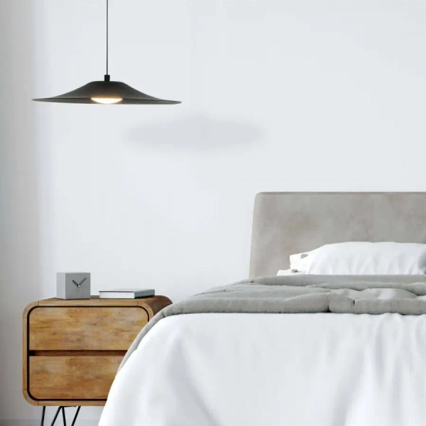 Industrialna wisząca lampa 22130 LED 12W 3000K hotelowa czarny