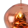 Wisząca lampa Glam MP-1239-180 Step kula organic miedziana
