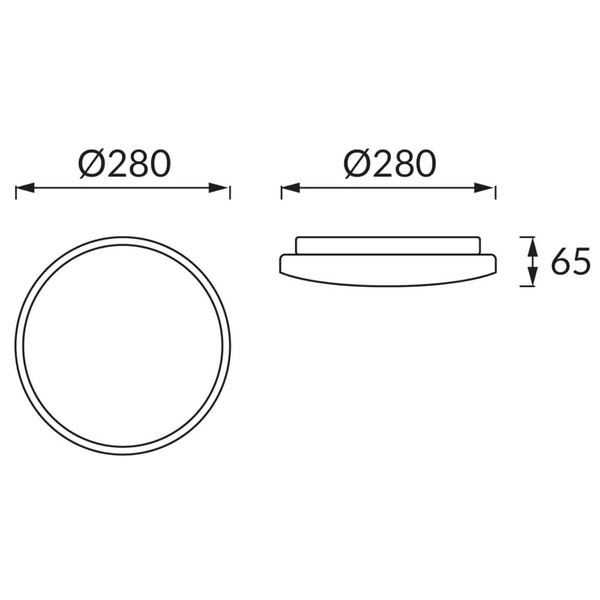 Kuchenna lampa sufitowa Linus 4346 Ideus LED 12W 4000K metalowy złoty
