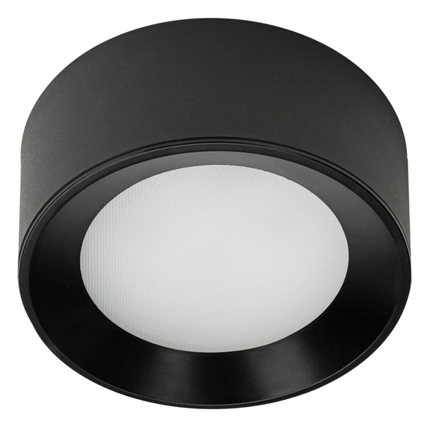 Sufitowe oczko ledowe Sirius WG-604A/BJ-WW/MULTI Italux LED 8W 3000-4000K IP44 czarna