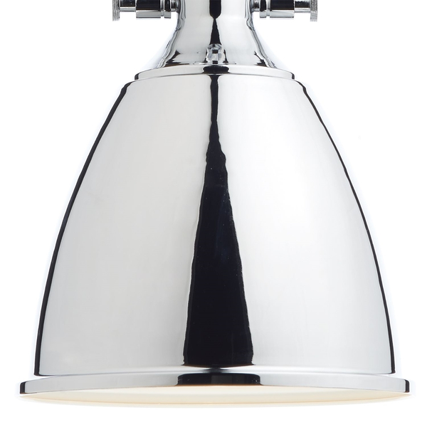 Wisząca lampa metalowa Nolan NOL0150 Dar Lighting na łańcuchu chrom
