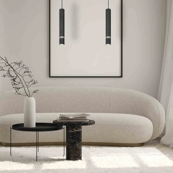 Loftowa sufitowa lampa JOKER INOX MLP9673 do przedpokoju srebrna