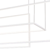 Minimalistyczna lampa wisząca GEOMETRIC P0272 LED 79,8W 3000K metal biała