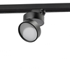 Czarna lampa Mona LED 12W do 3-fazowego systemu szynowego