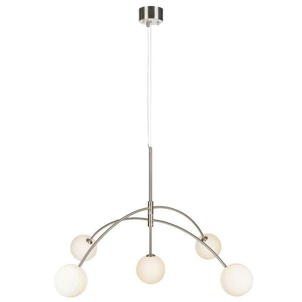 LAMPA wisząca HEAVEN 107559 Markslojd metalowa OPRAWA szklane kule balls zwis stal biały