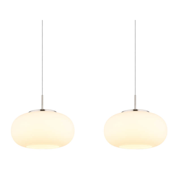 Molekułowa lampa wisząca nad stół Quintara 15744-4HN LED 24W 3000K nikiel