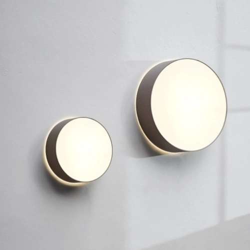 Plafon LAMPA sufitowa SPACE L 30657608 Kaspa abażurowa OPRAWA ścienna KINKIET okrągły szary