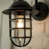 Elewacyjna lampa do ogrodu Port 96907 IP44 czarny przezroczysty