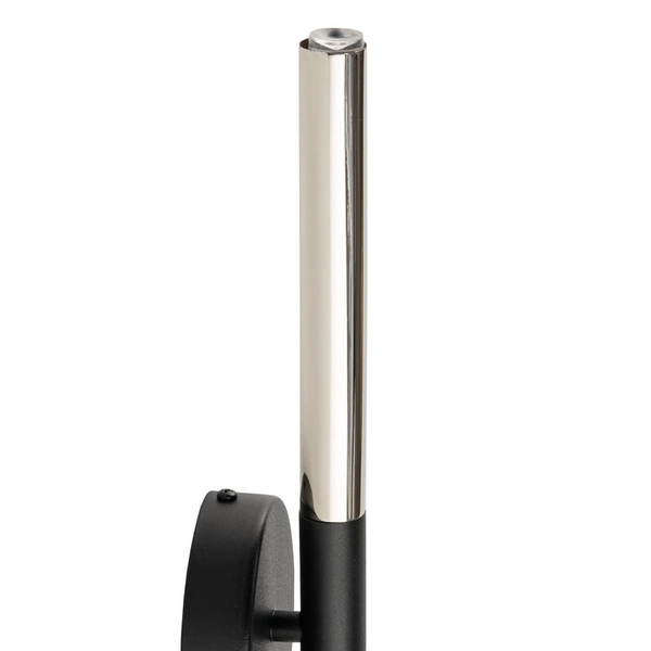 Lampa ścienna Sopel 40736 Sigma góra-dół do gabinetu czarna srebrna