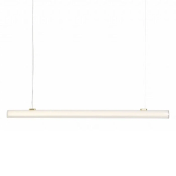 Zwisająca ledowa lampa Fayette P0622 LED 20W 3000K belka złoty