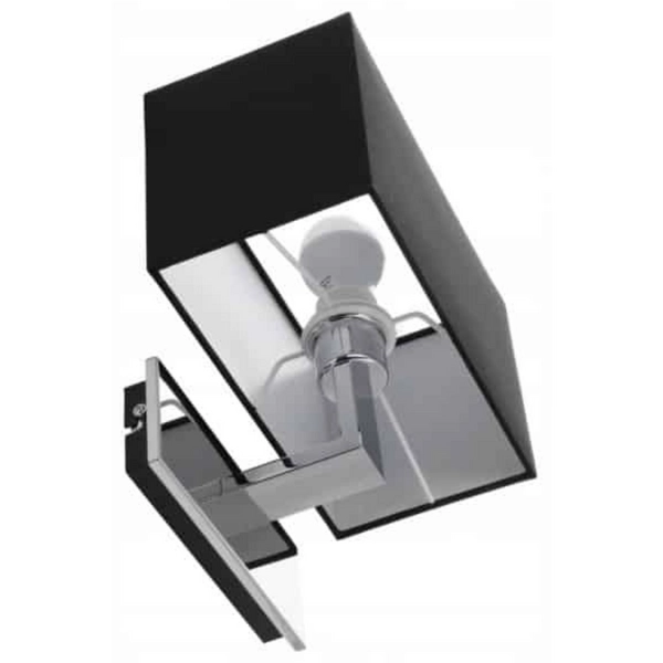 Lampa ścienna do sypialni Martens AZ1556 Azzardo prostokątny czarny