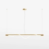 Lampa wisząca Rosa MOD166PL-L20G3K LED 21W 3000K podłużna złota