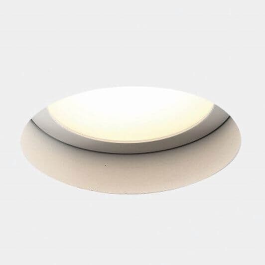 Lampa podtynkowa Rondo 234501102 Elkim LED 6W 3000K IP44 okrągła biała