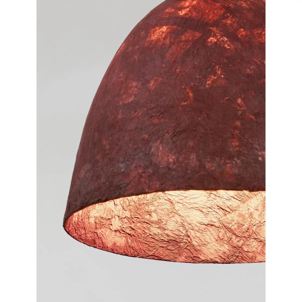 Papierowa wisząca lampa TALVORA LE45313 do salonu czerwona