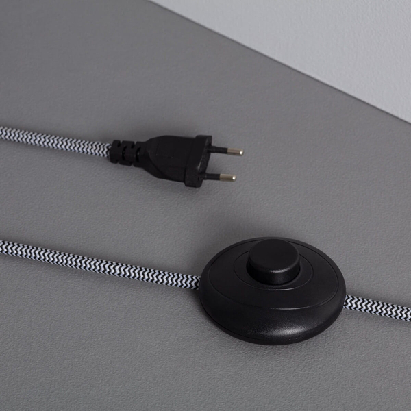 Kulista lampa podłogowa Home ABR-LSHH-E27 Abruzzo złoty biały