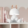 Lampka z włącznikiem stolikowa Bunny KDR-6301-WH LED 3W 4000K biała