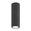 Lampa podłużna sufitowa KARBON SL.1569 ryflowana tuba czarna