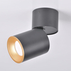 Metalowy spot salonowy ASTRA 314048 minimalistyczny plafon czarny