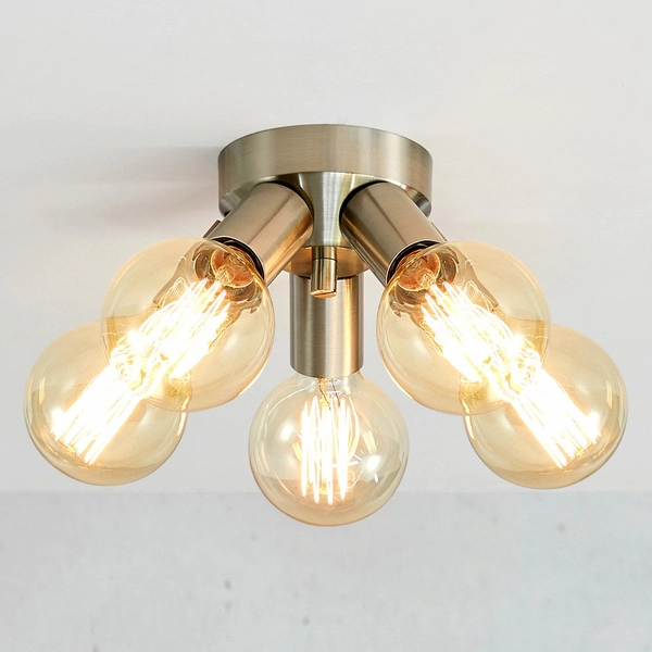 Lampa sufitowa Mazzo 108554 Markslojd 5-punktowa metal nikiel