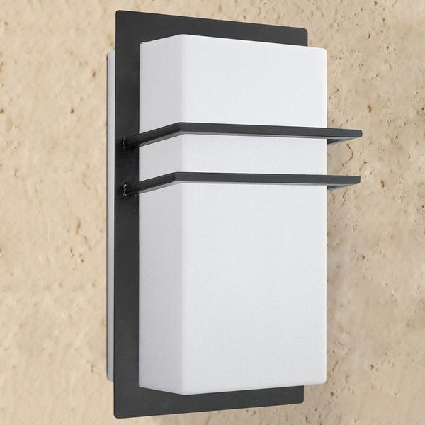 Zewnętrzna LAMPA ścienna SEATTLE 8169 Rabalux elewacyjna OPRAWA prostokątna outdoor IP44 czarna