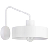 Kinkiet LAMPA ścienna JUMBO 31536 Sigma metalowa OPRAWA okrągła na wysięgniku biała