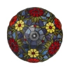 Witrażowa lampa stołowa Capolavoro ABR-LS-CAPO1 szklana kolorowa