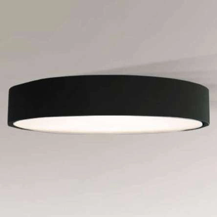 Plafon LAMPA sufitowa BUNGO 1157 Shilo okrągły OPRAWA ścienna KINKIET czarny