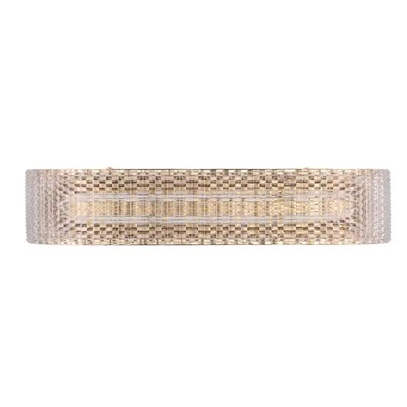 Dekoracyjny kinkiet ścienny ZOLMERO LE45102 LED 10W 3000K złoty