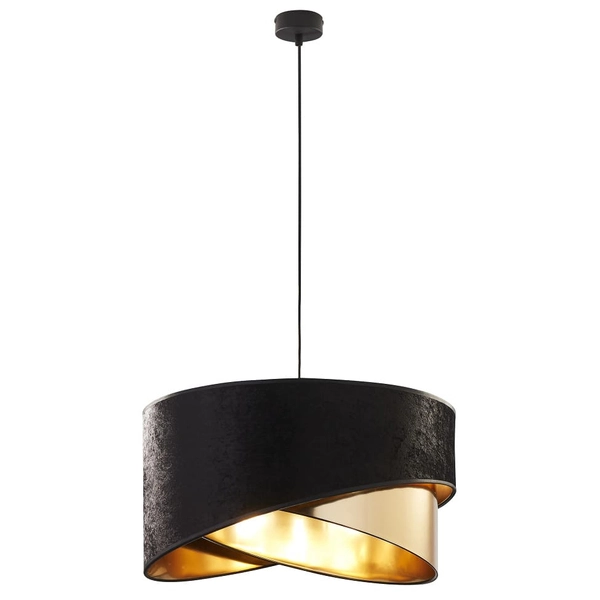 Wisząca lampa Tercino 6432 TK Lighting salonowa czarna złota