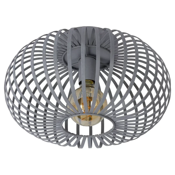 Sufitowa lampa do sypialni MANUELA 78174/40/36 Lucide szary