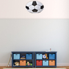 Dziecięca LAMPA sufitowa BALL ML6179 Milagro metalowa OPRAWA piłka nożna LED 18W 4000K plafon biały czarny
