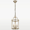 Retro LAMPA wisząca NEW YORK P03875AU Cosmolight industrialny ZWIS latarenka na łańcuchu złoty