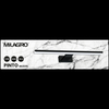 Lampa ścienna Pinto ML8236 listwa LED 12W 3000K nad lustro czarna