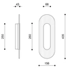 Lampa ścienna do kuchni Riflo RIWA61002 LED 3W 3000K biała
