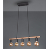 Zwieszana lampa Einar R30605032 RL Light japandi eco brązowy czarny