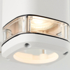 Zewnętrzna lampa ścienna Jandy 90968A05 góra-dół tubka IP44 biała