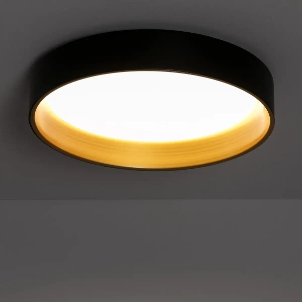Plafon okrągły Royal ABR-PLR-C-20W-CCT LED 21W 2700-6500K czarny złoty