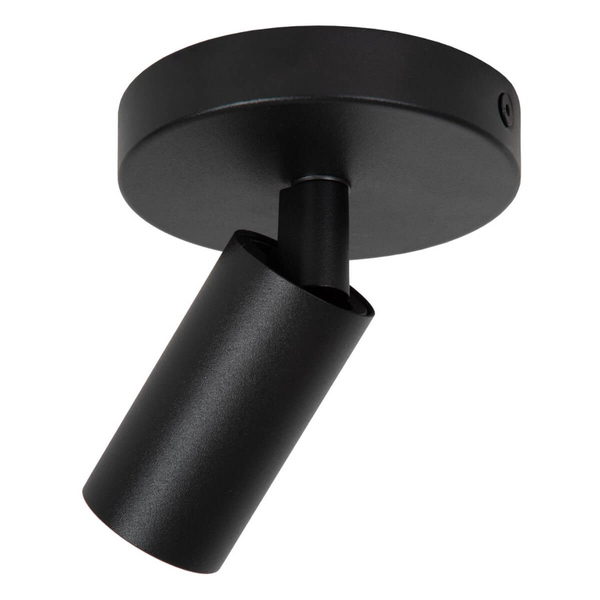 Nasufitowa lampa tuba RITMO 09942/01/30 do salonu czarna