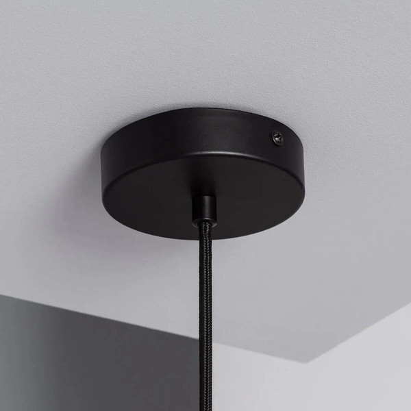 Lampa wisząca metalowa Retro ABR-RRP-N-E27 Abruzzo industrialna niebieski