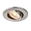 Okrągła lampa sufitowa SHIELD 108296 LED 5W 3000-6000K oczko nikiel