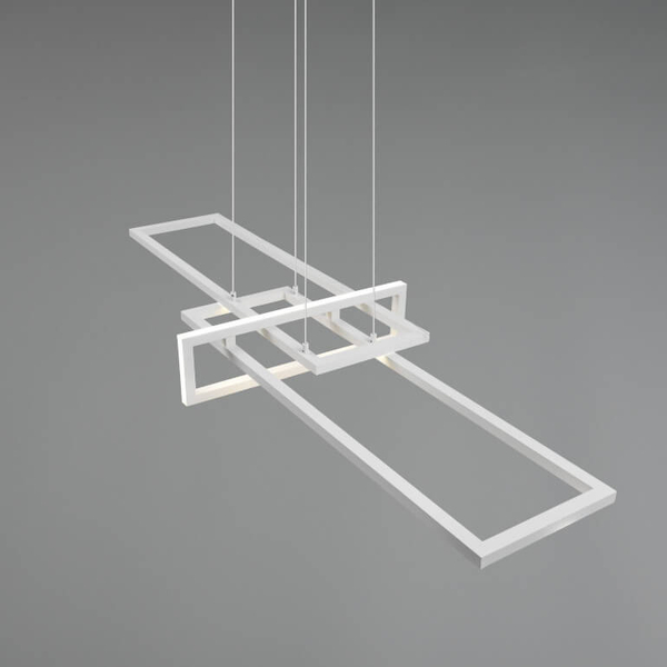 Lampa ściemnialna wisząca ZENITRA DL331320310 LED 34W 4000K biała