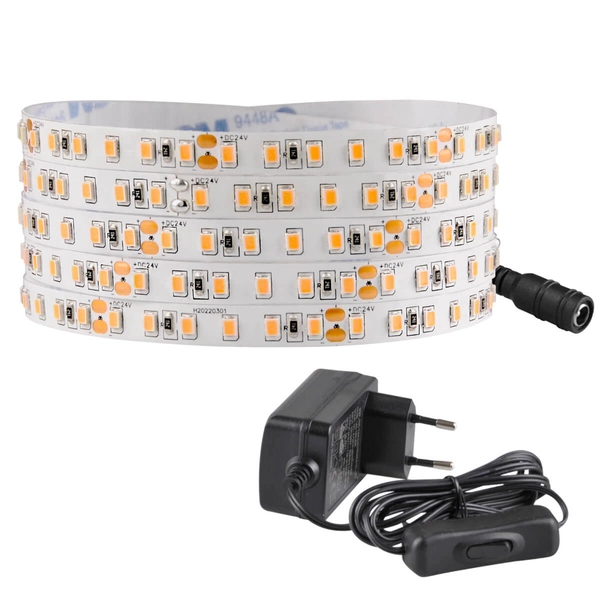 Taśma LED zestaw 319159 24V 2300lm 2700K 3m IP20 zasilacz i włącznik