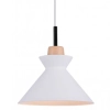 Skandynawska wisząca lampa 180066 metalowa do jadalni biały