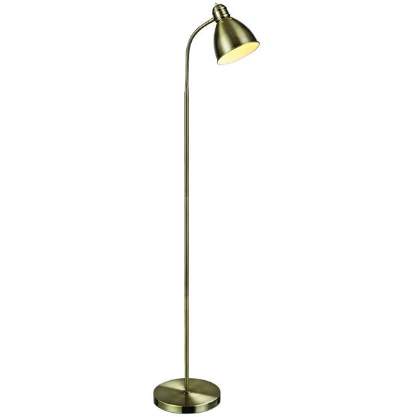 LAMPA podłogowa NITTA 105128 Markslojd stojąca OPRAWA loftowa metalowa patyna