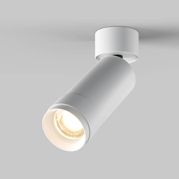 Metalowa lampa nasufitowa Focus C055CL-L12W3K-Z-W Maytoni LED 12W 3000K biała